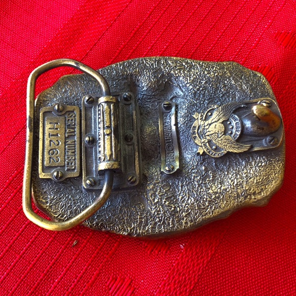 Vintage 1984: Square Dance Belt Buckle with 🎶 - Picture 2 of 4